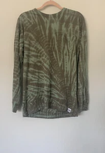 New VS PINK Victoria's Secret Tie Dye Campus Long sleeve Tee T-shirt S small - Picture 1 of 4