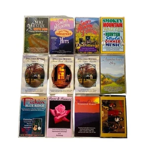Appalachian Memories Favorites Smoky Mountain Dulcimer Auto Harp - 12 Cassettes - Picture 1 of 7