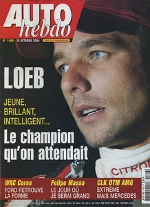 AUTO HEBDO Nr. 1466 vom 20. Oktober 2004 LOTUS CUP MERCEDES CLK DTM AMG TOUR CORSE - Bild 1 von 1
