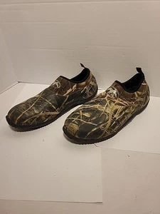Duck Commander Camo Slipper Schuhe, Herren Größe 10, Gummi Unterseite Neopren Oberteil. - Bild 1 von 18