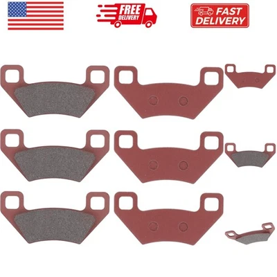 Pastillas de freno delanteras y traseras para Arctic Cat 300 366 400 450 500 4x4 Prowler XT 550... Foto 1 de 4