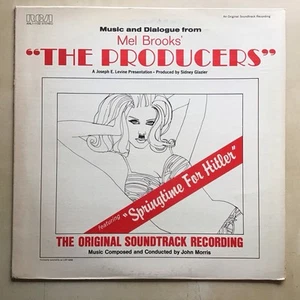 Mel Brooks~The Producers Soundtrack Vinyl LP Record EX! 1975 Reissue - Picture 1 of 12