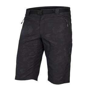 Mens Hummvee Mountain Bike Baggy Cycling Short with Liner Black Camo, 4X-Large - Picture 1 of 8