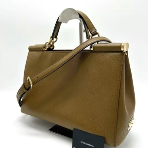 Extrem schöne Dolce Gabbana Tote Bag Sicily 2 Wege Schulter - Bild 1 von 24