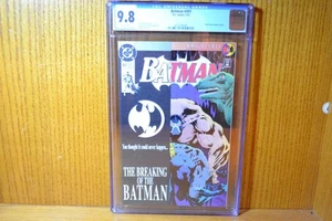 Batman #497 CGC 9.8 Bane Breaks Batman's Back DC Comics 1993 - Bild 1 von 6