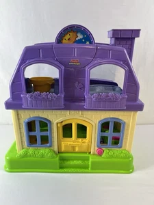 Fisher-Price Little People "Happy Sounds" Familienhaus Spielset! Mit 5 Figuren - Bild 1 von 13