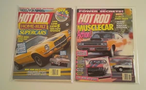 Vintage Hot Rod Magazine Lot of 2 Feb Nov 1990, Muscle Cars - Picture 1 of 4