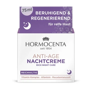 Hormocenta ANTI-AGE NACHTCREME 1 x 75 ml -reichhaltig -fördert Hautregeneration - Bild 1 von 1