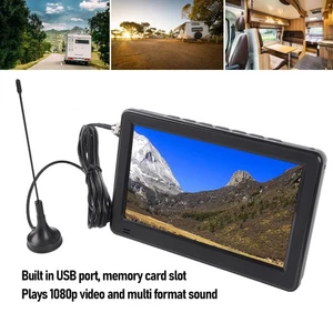 Portable 6 Inch Digital ATSC TV 1080p LED with Long Battery Life - Picture 1 of 16