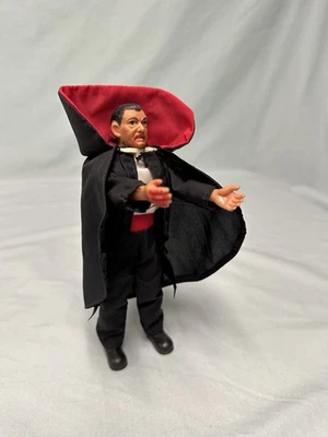 "Figura de Drácula 1974 AHI Azrak Hamway 8"" Monstruos universales manos sangrientas completas" Foto 1 de 4