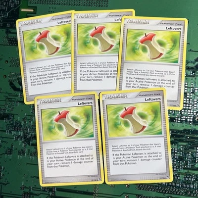Leftovers 99/106 Great Encounters Pokemon Card Trainer Tool 5 - Image 1 of 4