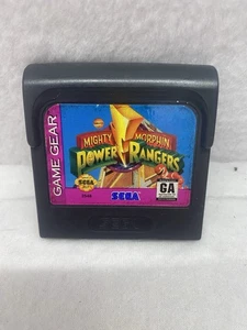 Mighty Morphin Power Rangers (Sega Game Gear, 1994) Game ONLY Tested - Picture 1 of 1