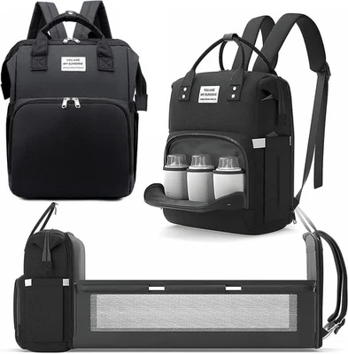 pañaleras de bebe mochila de niña o niño panaleras modernas moderno bolso NUEVO US Foto 1 de 4