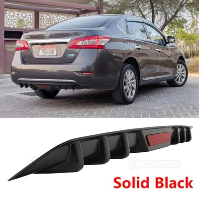 34" x 6" Rear Diffuser Bumper Spoiler Lip Reflective Strip For Nissan Sentra — 第 1/4 张图片