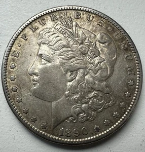 1890-S $1 Morgan Silver Dollar- INV#7831 - Picture 1 of 2