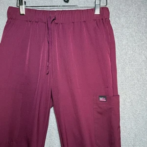 KOI Lite Pantalone Scrub Donna Taglia Extra Small Marrone Slim Fit Meccanico Elasticizzato - Foto 1 di 9