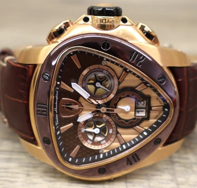 NEW! OPEN BOX TONINO LAMBORGHINI 1120 SPYDER CHRONOGRAPH WATCH - Image 1 of 4