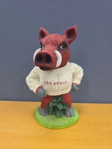 Hucha ARKANSAS RAZORBACKS Mascota De Colección Fútbol Universitario Mercancía de la NCAA  - Imagen 1 de 11