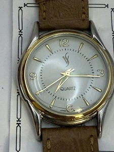 Vintage Quartz Watch “Time Waits For No Woman” Japan Movement w/ Papers - Picture 1 of 7