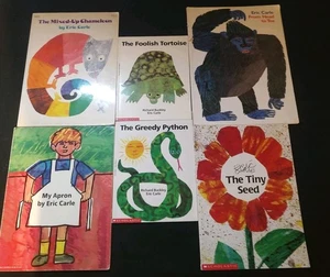 Lot Of 6 Eric Carle Paperback Books - Bild 1 von 4