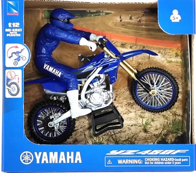1:12 YAMAHA YZF450 Toy Model 2022 with Rider - Image 1 of 4