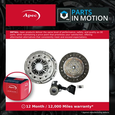 Clutch Kit 240mm ACL1236 Apec 1610562880 2041A5 9677933380 9800221180 9800221480 - Image 1 of 4