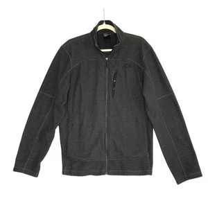 THE NORTH FACE Struktur Fleece Full Zip Jacke Herren L anthrazit bequem vielseitig  - Bild 1 von 10