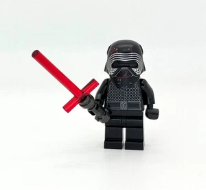 LEGO Star Wars - Minifigura Kylo Ren con sable de luz - sw1072 - Raro - Imagen 1 de 1