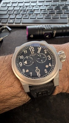 Reloj Zodiac ZMX-04 Cronógrafo Hecho en Suiza Titanio Edición Limitada | 300M Buceo Foto 1 de 4