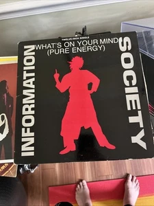 Information Society – What's On Your Mind (Pure Energy) Vinyl 12" Single- 1988 - Picture 1 of 3
