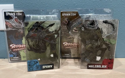 Set of 2 Spawn Mutations Series 23 Malebolgia & Spawn McFarlane Toys New In Box - Image 1 of 4