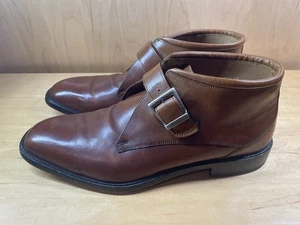 Vintage Florsheim Imperial Guardsman Chukka Stiefel Herren Größe 12 D Mönchsriemen - Bild 1 von 8
