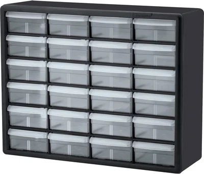 24-Drawer Plastic Drawer Storage Cabinet for Garage Organization, Bead Organizer - Image 1 of 4