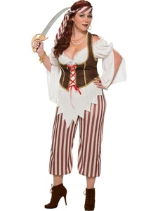 Seven Seas Swashbuckler Pirate Women's Costume X-Large 18-22 - Picture 1 of 1