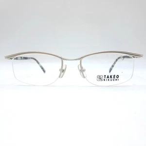 Takeo Kikuchi Vintage Damen Brille TK-825 Col-2 Neu 49□19-138 Halbrand - Bild 1 von 6