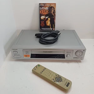 Sony SLV-SE800 Videorecorder Videorecorder getestet + Fernbedienung PAL VHS JOG-Steuerung * BITTE LESEN - Bild 1 von 17