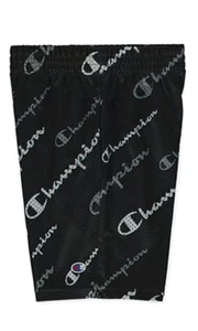 NEW CHAMPION BOY'S HERITAGE SCRIPT MESH SHORT, SZ S - Picture 1 of 3