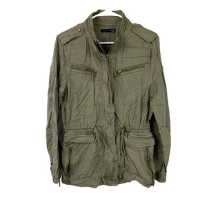 Max Jeans Military Utilitarian Anorak Army Green Adventure Jacket Medium - Bild 1 von 6