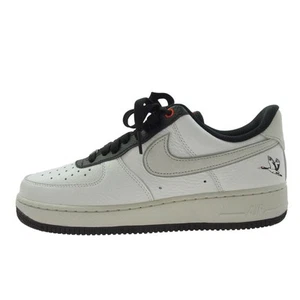 Nike Da8482-100 Air Force 1 Low 07 LX White Chile Red Cut SNEAKERS Used LIFE-0 - Picture 1 of 8