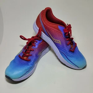 Saucony rot/blau Max Kinvara 11 Damen Laufschuhe Größe 5,5 M Top Zustand - Bild 1 von 8