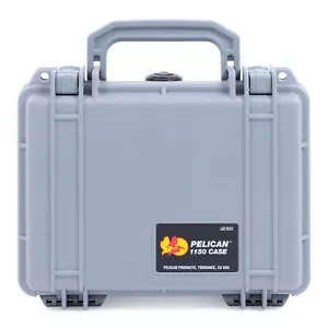 Silver Pelican 1150 case. With Foam - Picture 1 of 3