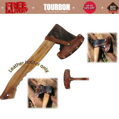 Tourbon Axe Sheath Blade Cover Holder Leather Hatchet Head Protective... - image 1 of 4
