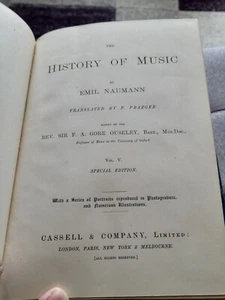 The History of Music V 1to5 - Picture 1 of 4
