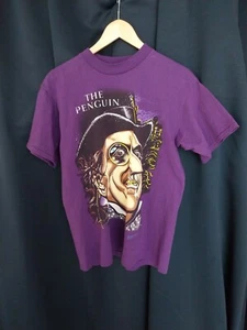 Vintage Batman Returns Shirt Large Gr.L The Penguin T-Shirt DC Comics 1993 USA - Bild 1 von 5