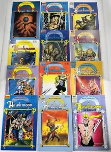 SET OF 15 MICHAEL MOORCOCK'S HAWKMOON 3 COMPLETE MINIS + JEWEL FIRST 1986 NM - Picture 1 of 2