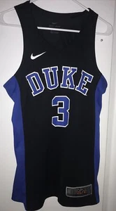 Duke Blue Devils Basketball Jersey Number 3 Allen Jeremy Roach - Picture 1 of 11