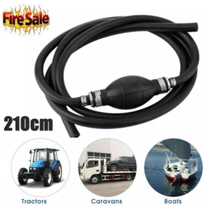 3/8'' Fuel Line Hose Outboard Primer Bulb For Johnson Mariner Mercury Oil Tube - Picture 1 of 12