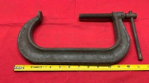 Wilton #408 C Clamp 8-1/4", Steel, Reg. Duty, 6900 lb. Drop Forged Steel - Picture 1 of 4