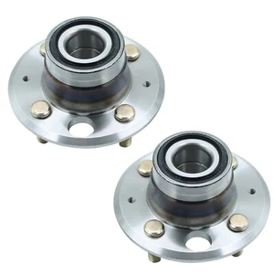 2Pcs Wheel Hub Bearings Rear For Acura Integra Honda Civic Disc Brakes NON-ABS - Picture 1 of 10