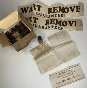 Vintage Rx Apotheke 11 Flaschen Warze Posten Neu Alt Lager Verkäufer Apotheker - Bild 1 von 12